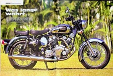 Motorrad Classic 2376) Carberry Double Barrel mit 52PS in einer seltenen Vorstel