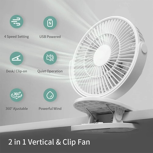 Usb tischventilator clip mini - tischventilator,