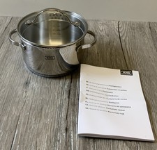 KHG Kochtopf "Gina" Glasdeckel Ø 16cm Topf für alle Herdarten(R9B)