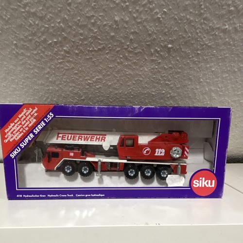 Siku feuerwehr autokran modell - siku,