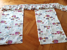 Gardine für Kinderzimmer Spielzimmer Vorhang Igel