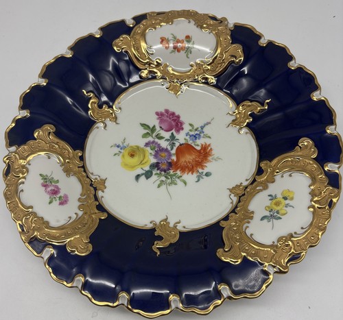 Meissen prunkteller - meissen,