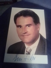 Erwin Huber CSU-Generalsekretär -Originalautogramm-