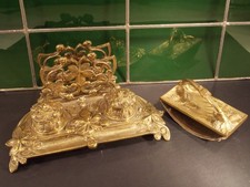 2 antik Tintenfässer mit