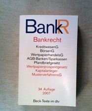 Bankrecht Häuser, Franz: