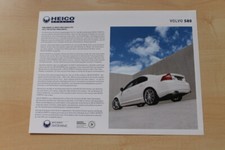 77762) Volvo S80 Heico Prospekt 07/2009