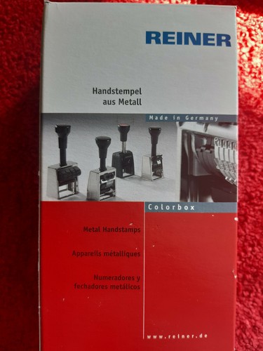 Reiner handstempel aus metall - ,