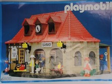 Playmobil bahnhof 4300 - -,