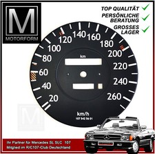 Mercedes 560SL R107 W107 Tacho