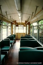 DIA Gotha innen Tram Straßenbahn Treptow/Köpenick gerahmt A-N1-69