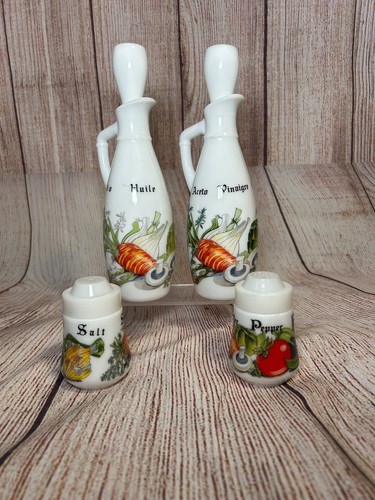 Vintage öl und essig salz - vintage,