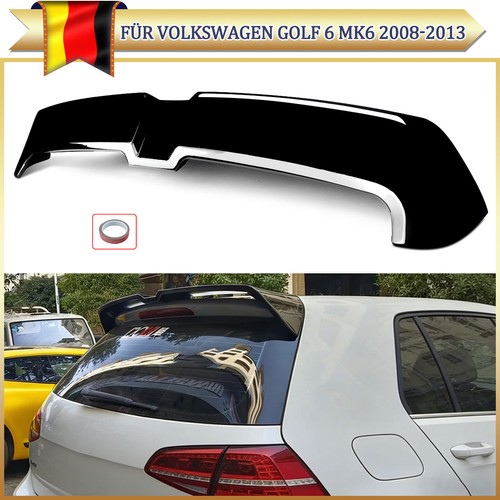 Glanz schwarz dachspoiler - schwarz,