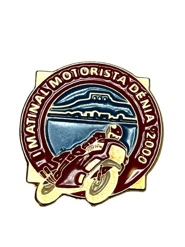 Pin motorrad rennen - -,