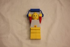 LEGO Gewichtheber Lampe, Tragbares Nachtlicht, 22 cm große Mini Figur