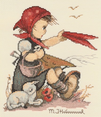 Hummel stickbild kreuzstich - hummel-stickbild,,