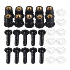 Schwarz M5x16mm Motorrad