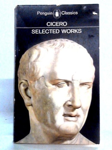 Cicero selected works - selected,