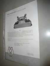 Altes Datenblatt DDR, Prospekt, Stähleschleifmaschine