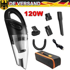 120W Kabellos Handstaubsauger Staubsauger Nass&Trocken Akku Für Auto Büro Haus.