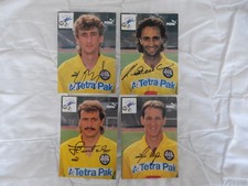 4 Autogrammkarten (Fußball) ++ Eintracht Frankfurt (1994) ++ original signiert