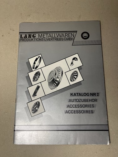 Lang autozubehör katalog - autozubehör, nr