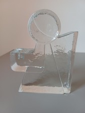 Vintage Glas Kerzenständer