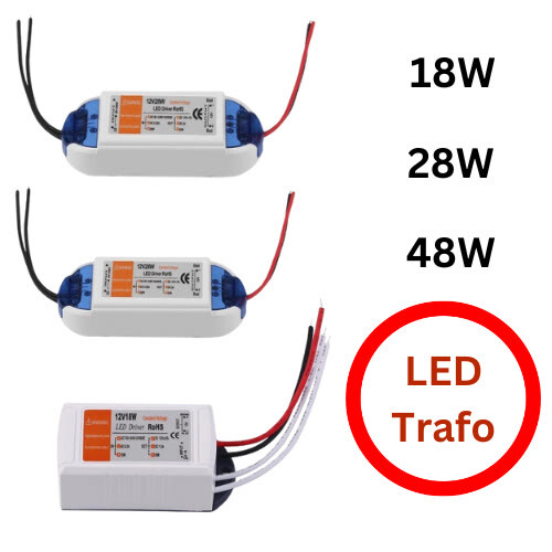 12v led trafo transformator - dc,