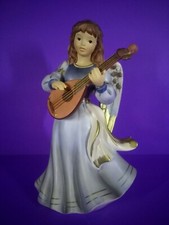 GOEBEL ENGEL GLORIA ENGEL HIMMLISCHE KLÄNGE - MIT LAUTE - GROß  20 cm