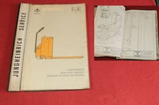 Jungheinrich Ameise EJE 16-20 Hubwagen Palettenhubwagen Stapler Ersatzteilliste