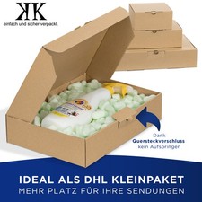 DHL Kleinpaket Faltschachteln Versandkartons Kartons Faltkartons Höhe 8 cm