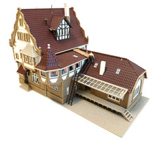 VOLLMER - Wohnhaus Geschäft - 29596 - H0 - Gebäude Häuser Haus ---- CK 713