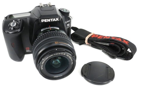 Pentax k100d mit 55mm - pentax, 18-55mm