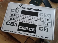 StudioMaster C3X Audio Mixer - 12ch mit FX 1HE Rack Platz [C3X] Rackmount Schreibtisch