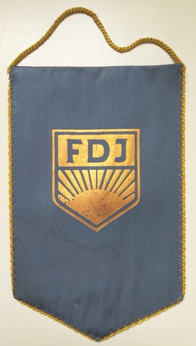 Alter fdj wimpel ddr - alter,
