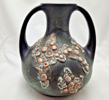 Vase Vintage Pottery Fat Lava