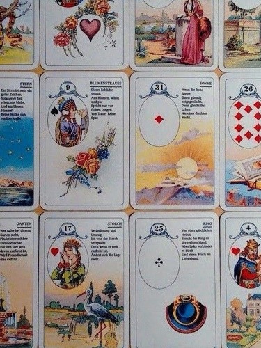 Lenormand wahrsagekarten - lenormand,