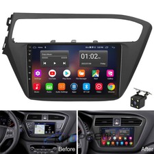 32GB Android 15 Autoradio GPS NAVI WIFI Bluetooth Für Hyundai I20 2015-2018 +Kam