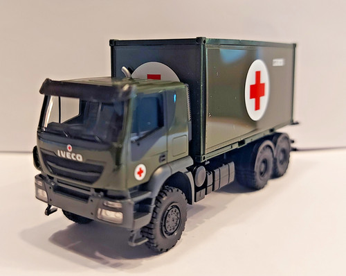 Herpa 746519 iveco trakker - iveco, 6x6