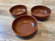 Tongeschirr 3 Schüsseln für Lagerleben Reenactment / Larp
