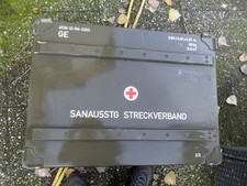 Alu Transportbox ZARGES 80 x 60 x 25 cm / Bundeswehr / 1986 / Sani / einwandfrei