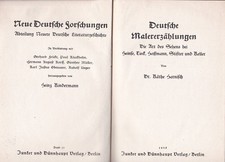 Deutsche Malererzählungen