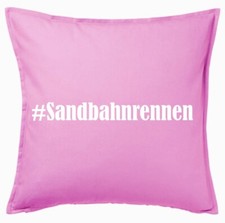 Sandbahnrennen kissenbezug - #sandbahnrennen,