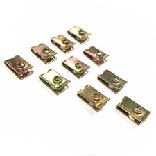 10 BLECHMUTTERN KLAMMERN M5