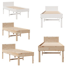 Massivholzbett Einzelbett