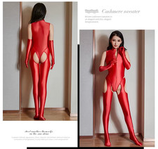 Wetlook body strapse overal - wetlook,