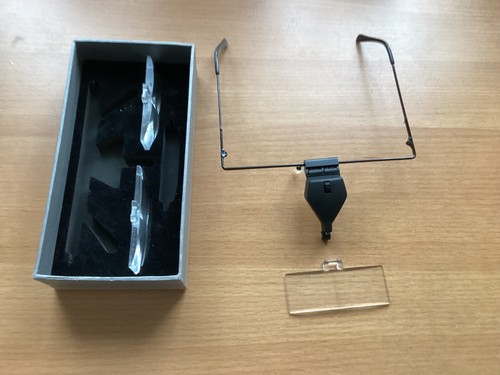 Led lupenbrille set - led,