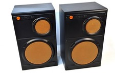 Heco Phon 21  --  2-Wege-Lautsprecher  --  schwarz-orange / Made in Germany