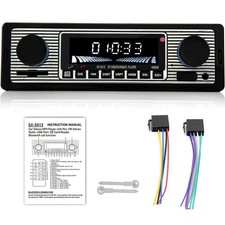 Retro Autoradio Bluetooth