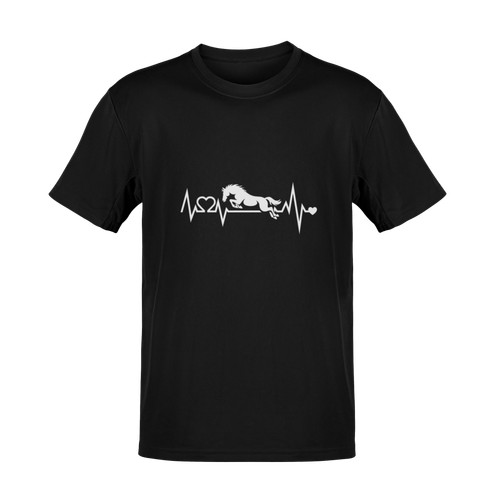 Shirt pferd herzschlag - t-shirt,