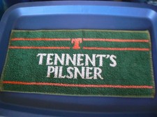 TENNETS´S PILSNER Bartowel Bartuch 100% Baumwolle 